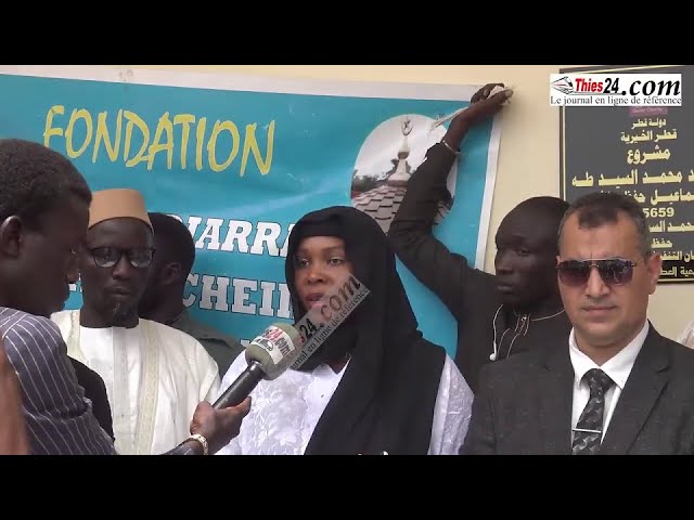 Inauguration de la mosquée avec la fondation Mame Diarra Bou Cheikh Yirim Ndpumbane Seck