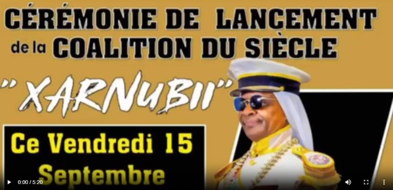CEREMONIE DE LANCEMENT de la COALITION DU SIECLE