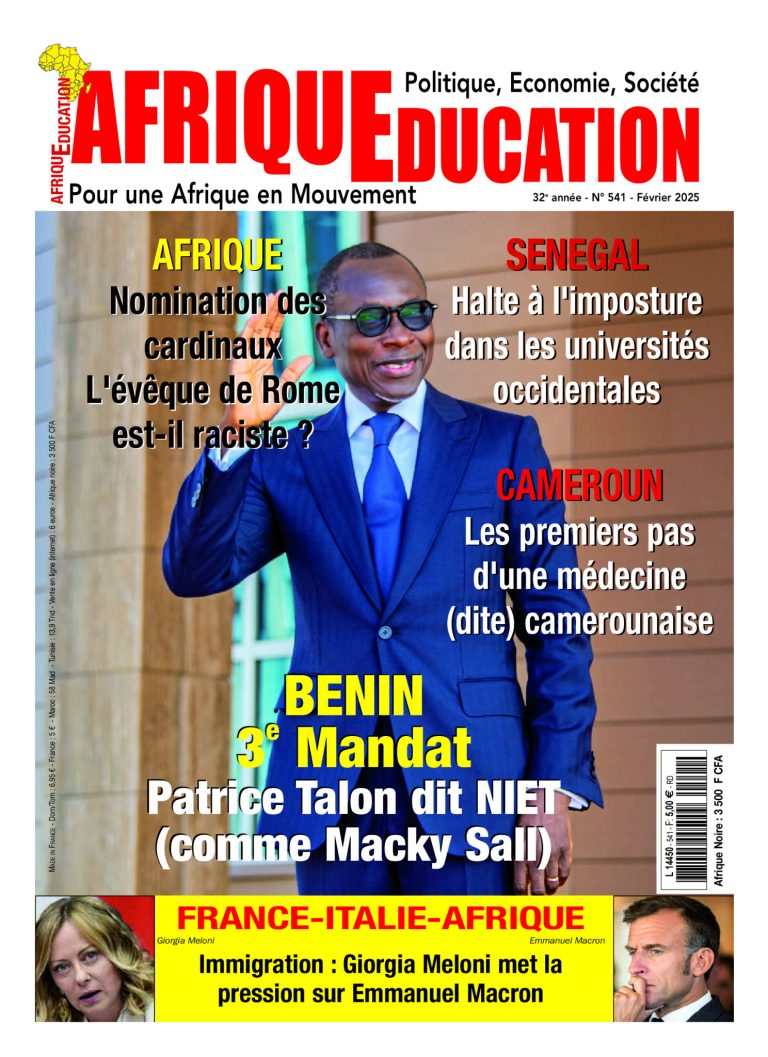 AFRIQUE EDUCATION : Le numéro 541 de février 2025 est disponible chez vos marchands de journaux
