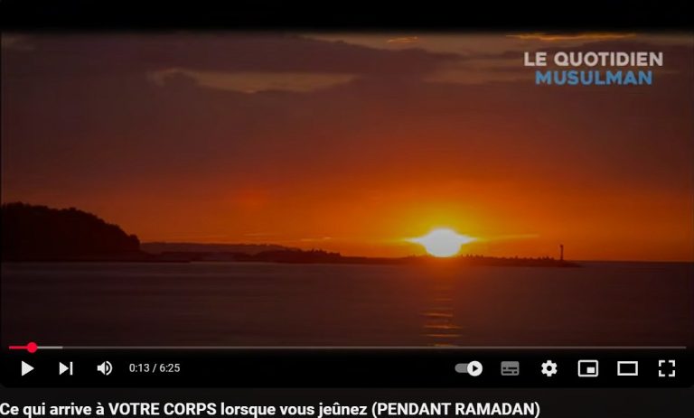 Ce qui arrive à VOTRE CORPS lorsque vous jeûnez (PENDANT RAMADAN)