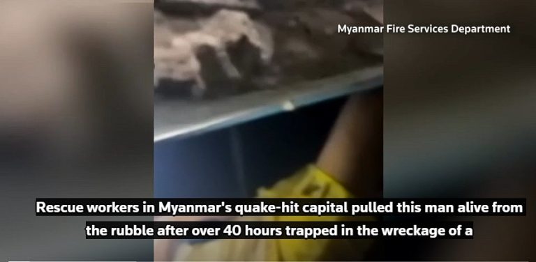 Myanmar quake death toll hits 1,700 as aid scramble intensifies