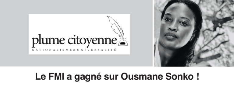 Le FMI a gagné sur Ousmane Sonko !