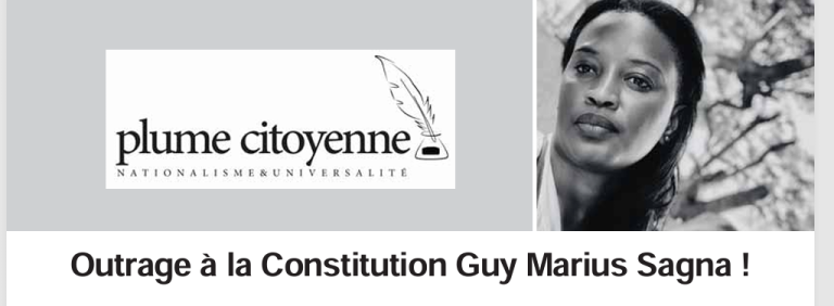 Outrage à la Constitution Guy Marius Sagna !