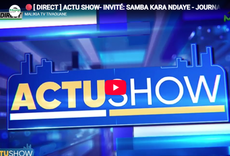  ACTU SHOW- INVITÉ: SAMBA KARA NDIAYE – JOURNAISTE AVEC BEN M. DIOP l MER 15 JUIL 2026